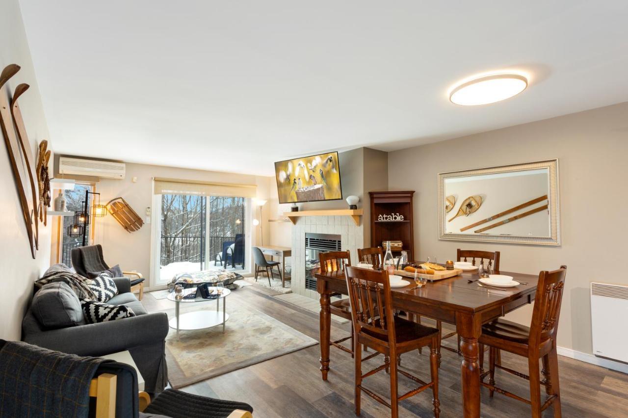 Tremblant Rocher Soleil Ski In Ski Out 2 Bedroom Мон-Трамблан Экстерьер фото